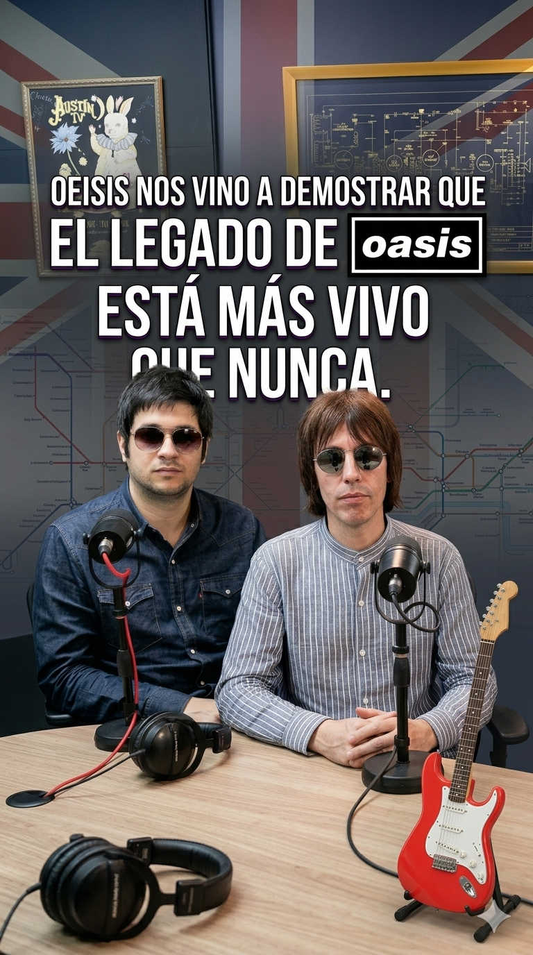 Descubre la historia de Oeisis, la banda tributo argentina que ha cautivado a los fans de Oasis recreando con precisión técnica y emocional el sonido de los Gallagher.