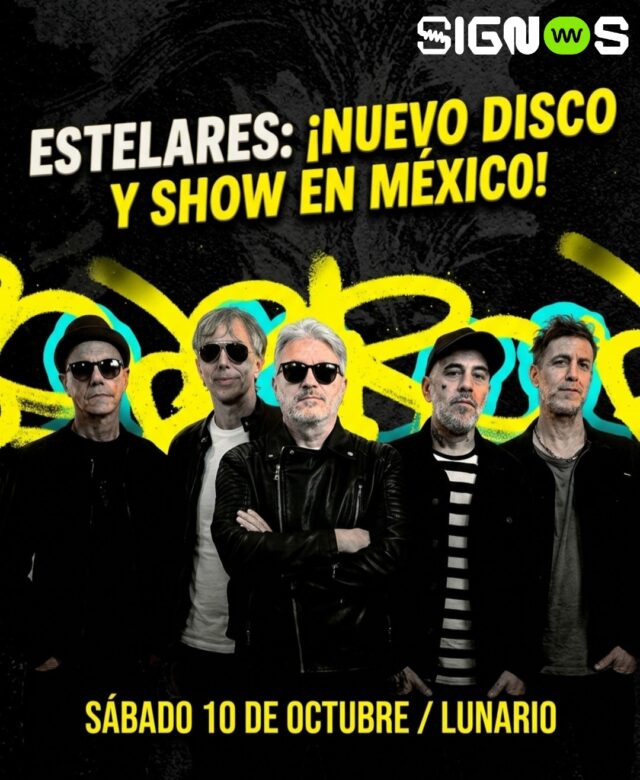 Entrevista con Estelares: Concierto en el Lunario 2026 y nuevo disco