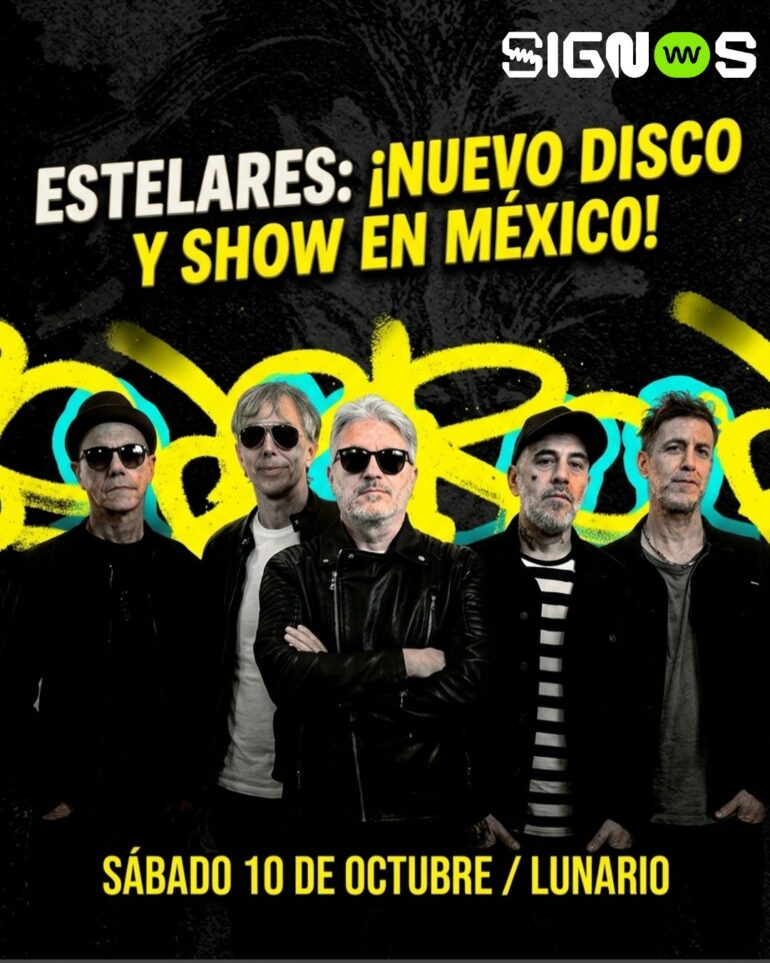 Entrevista con Estelares: Concierto en el Lunario 2026 y nuevo disco