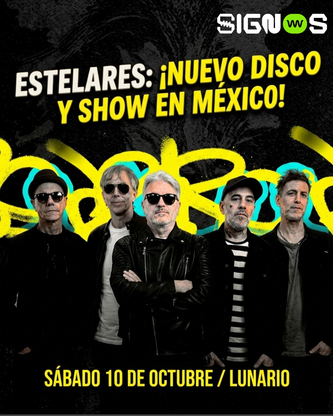 Entrevista con Estelares: Concierto en el Lunario 2026 y nuevo disco